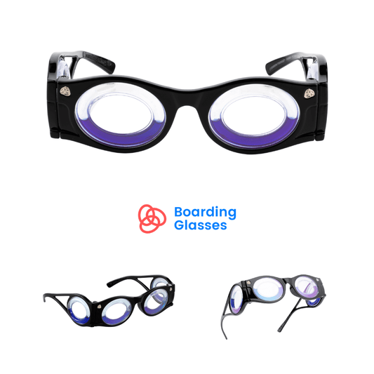 Boarding Glasses - Lunettes mal des transports Noir