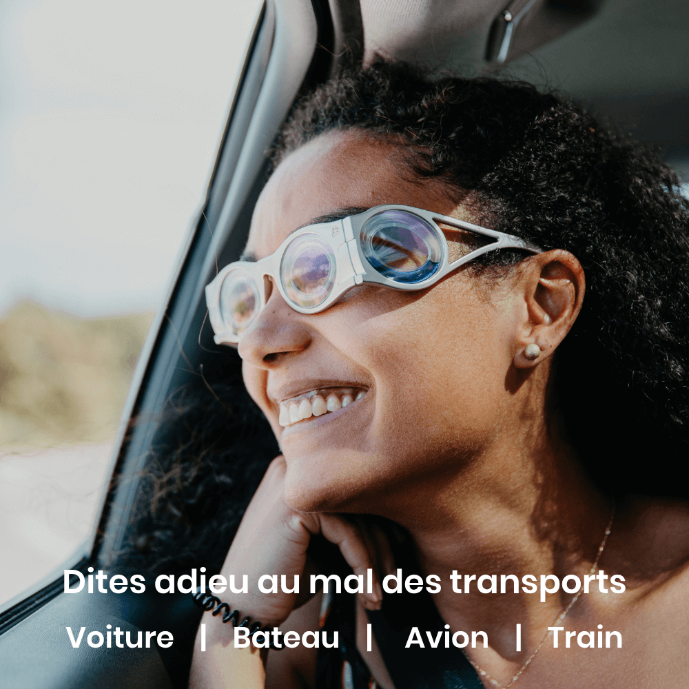 Boarding Glasses - Lunettes mal des transports Argent