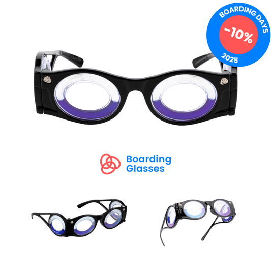 Boarding Glasses - Lunettes mal des transports Black