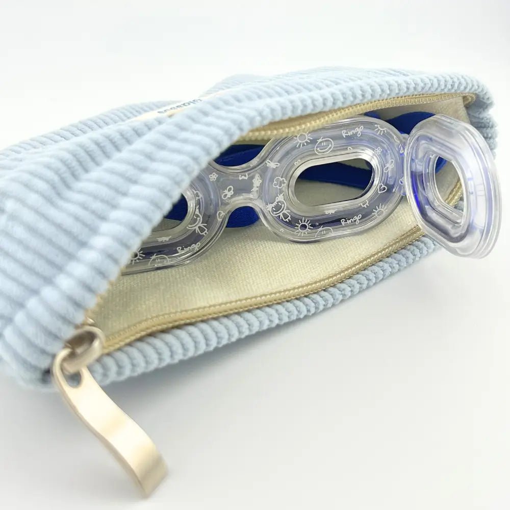 Étui souple pour lunettes Ringo bleu