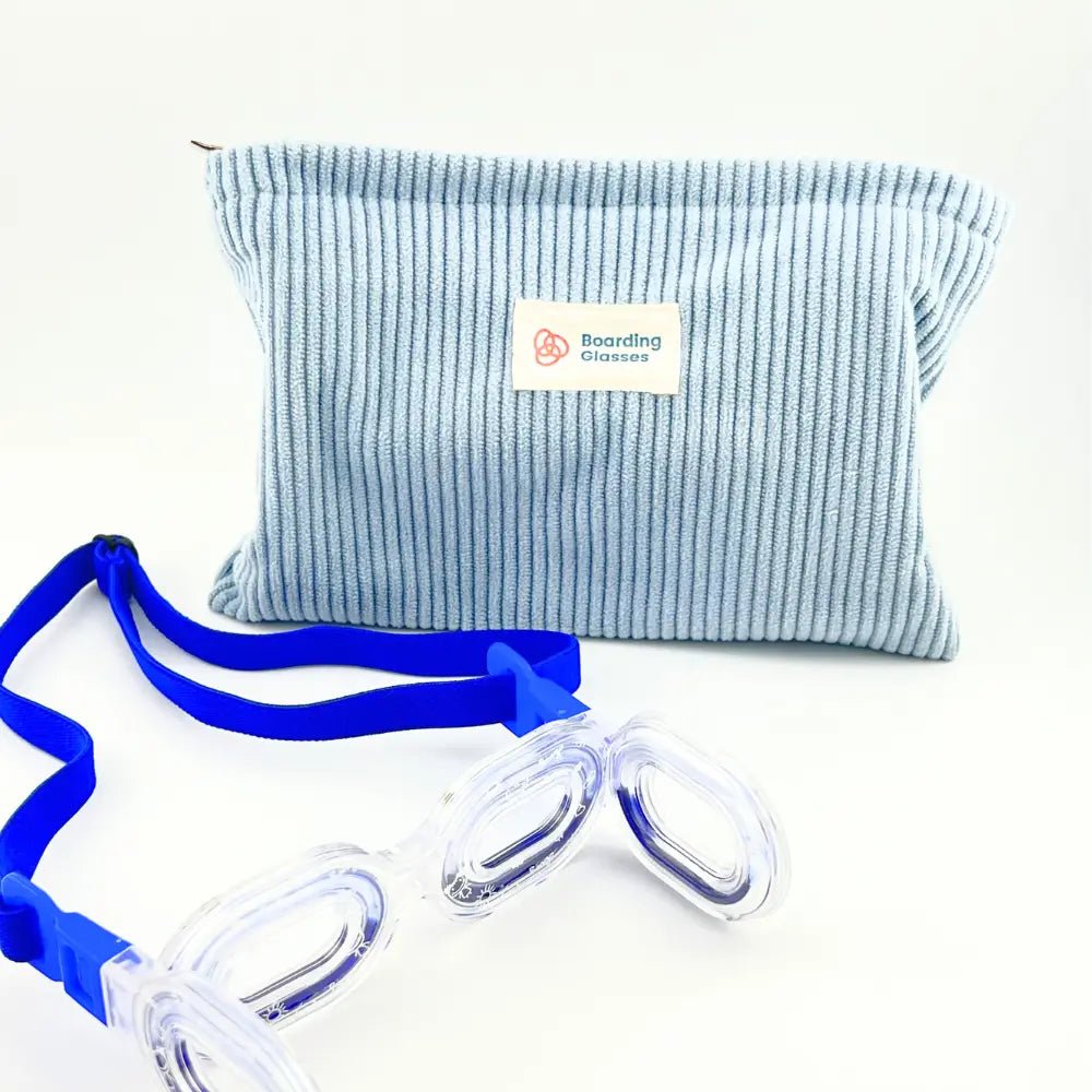 Étui souple pour lunettes Ringo bleu