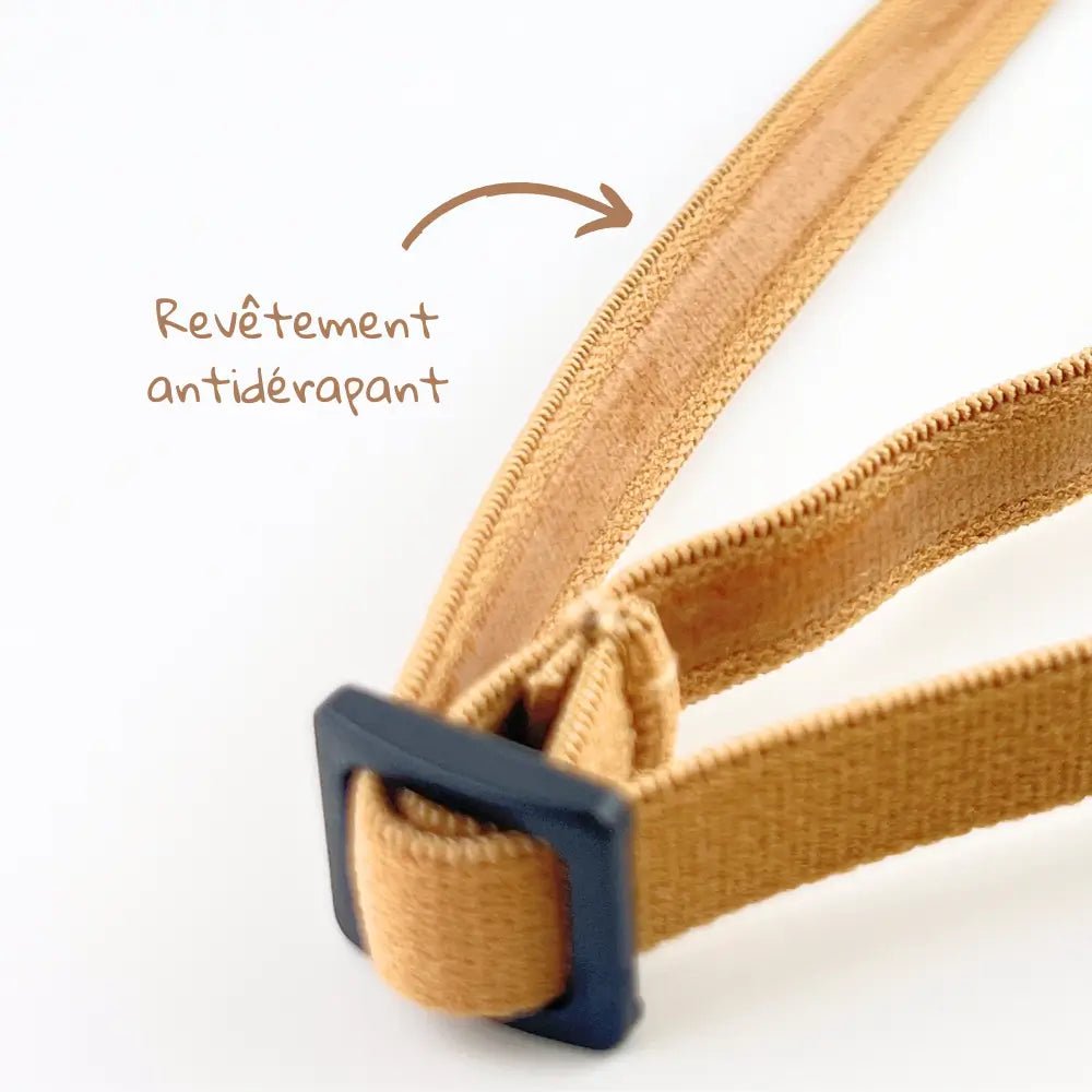 Kit bandeau + attaches Ringo - Marron-Beige