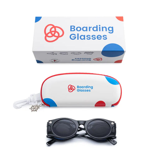 packaging des lunettes boarding glasses
