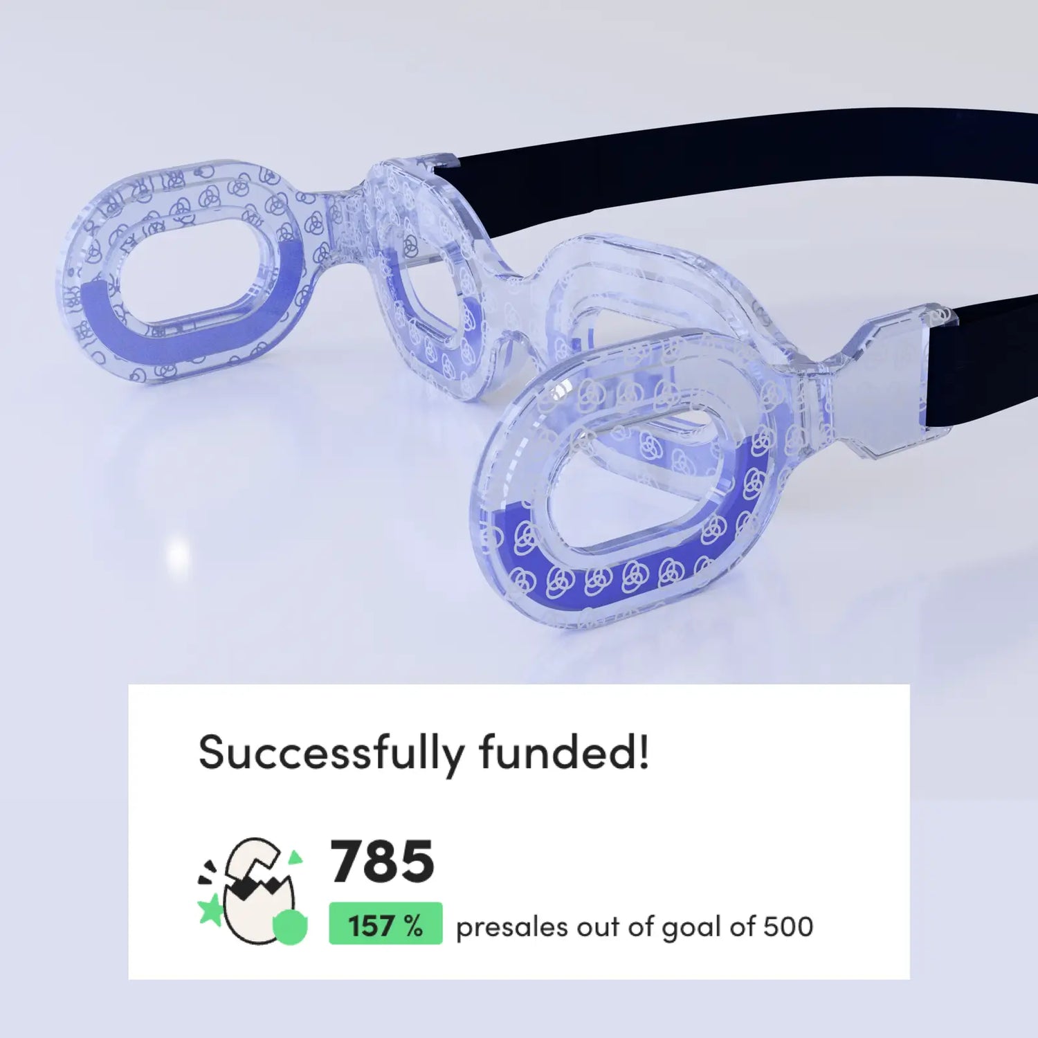 Boarding Ring 3D glasses for kids 