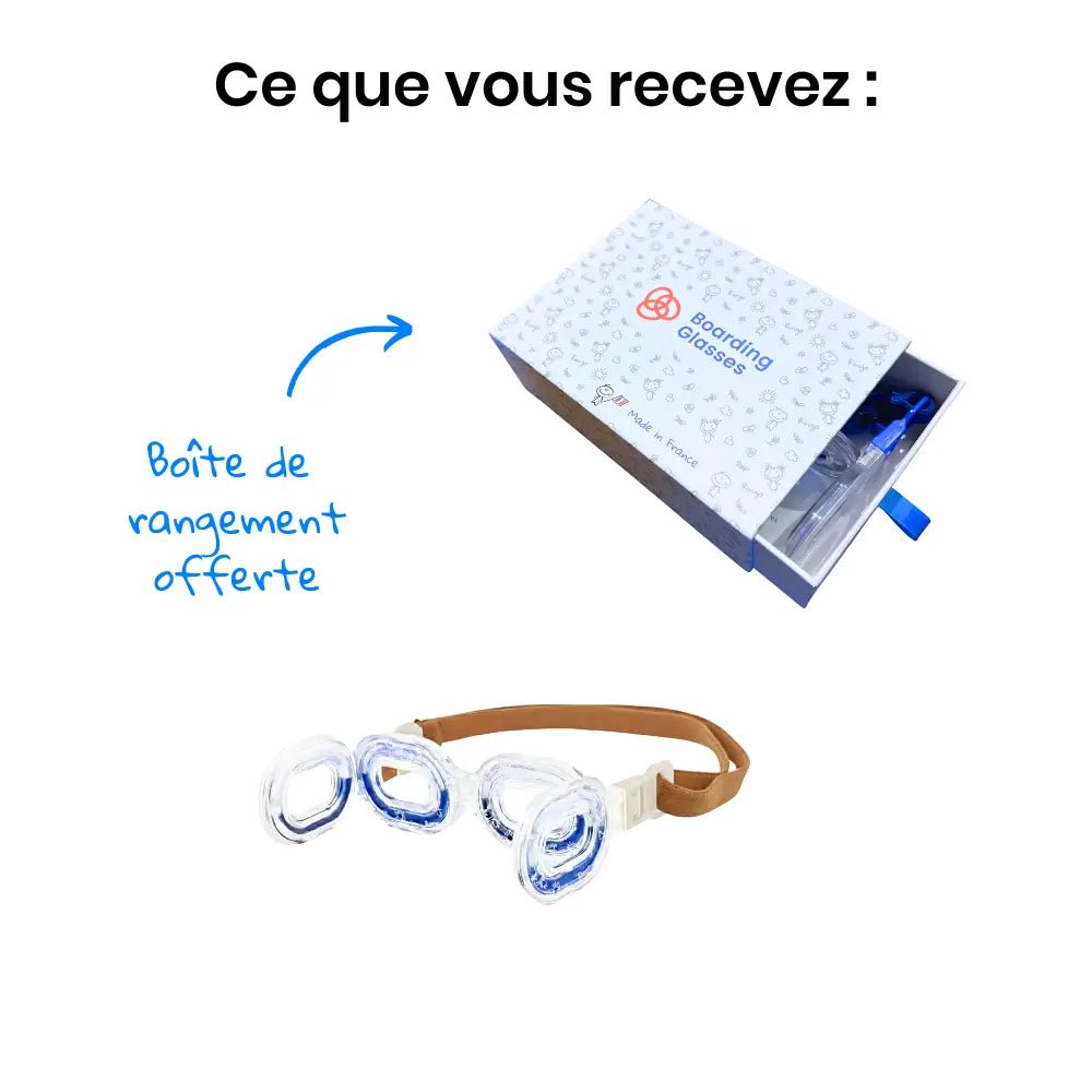 Ringo - Lunettes mal des transports enfants - BOARDING RING