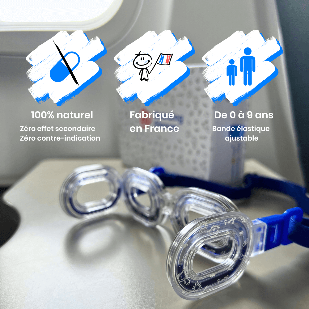 Ringo - Lunettes mal des transports enfants Bleu