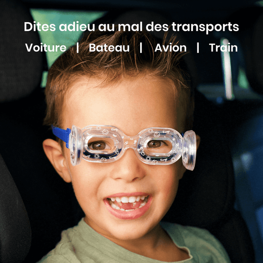 Ringo - Lunettes mal des transports enfants Bleu