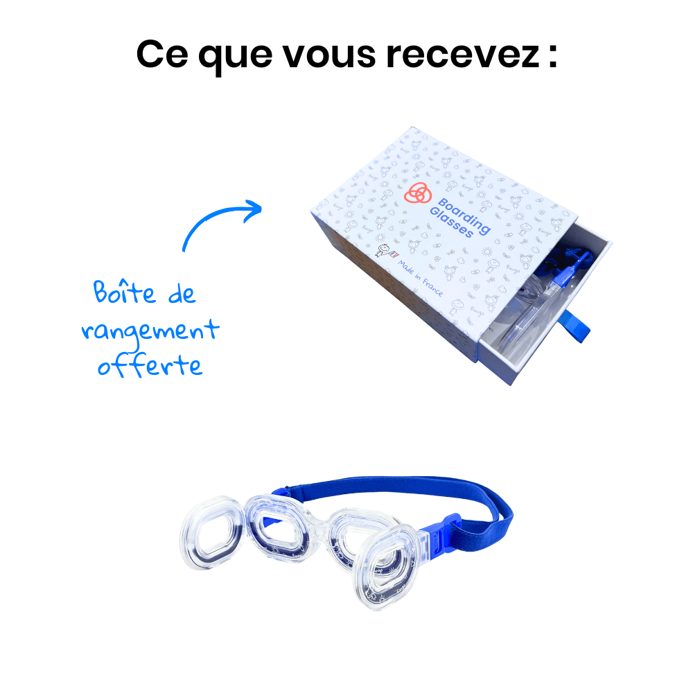 Ringo - Lunettes mal des transports enfants Bleu