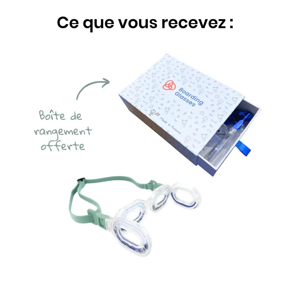 Ringo - Lunettes mal des transports enfants vert