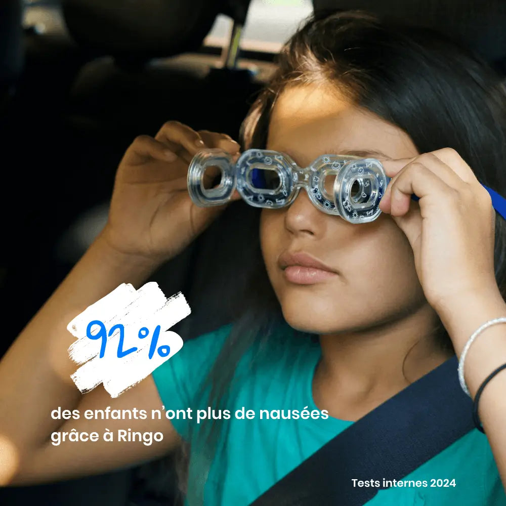 Ringo - Lunettes mal des transports enfants vert